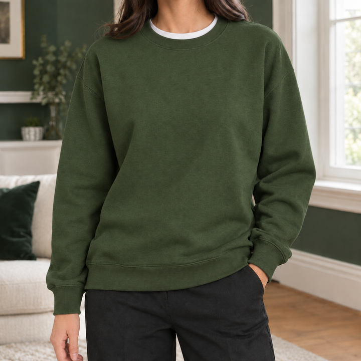 Women's Isabelle-Lane Cotton Sweatshirt | Invictora.com