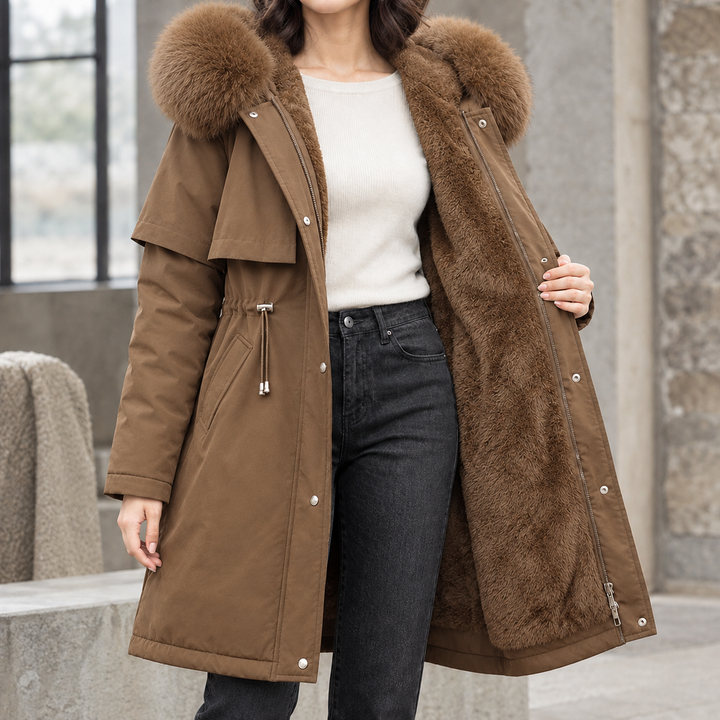 Women's Agnes-Hope Hooded Coat | Invictora.com