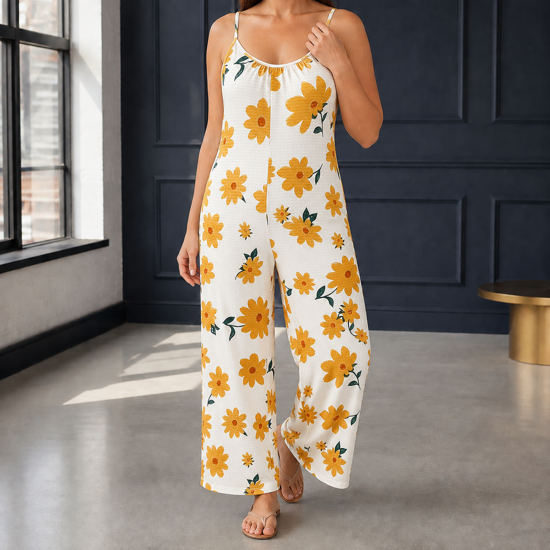 Women's Lucia-Skye Scoop Neck Jumpsuit | Invictora.com