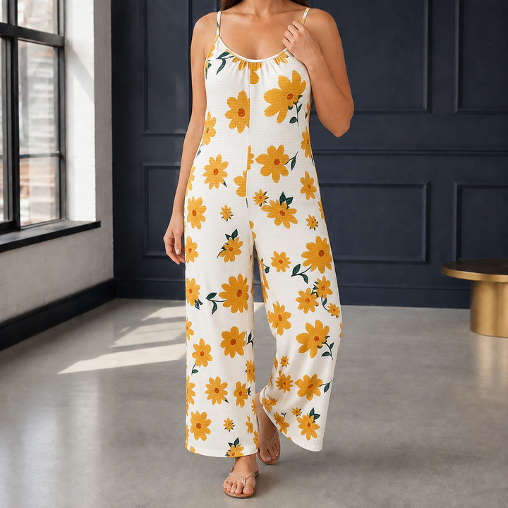 Women's Lucia-Skye Scoop Neck Jumpsuit | Invictora.com