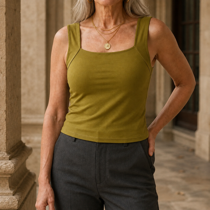 Women's Tallulah-Jade Built-In Tank | Invictora.com