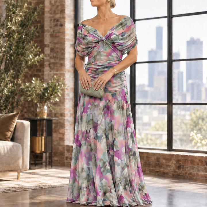 Women's Colette-Louise Draped Maxi Dress product image | Invictora.com