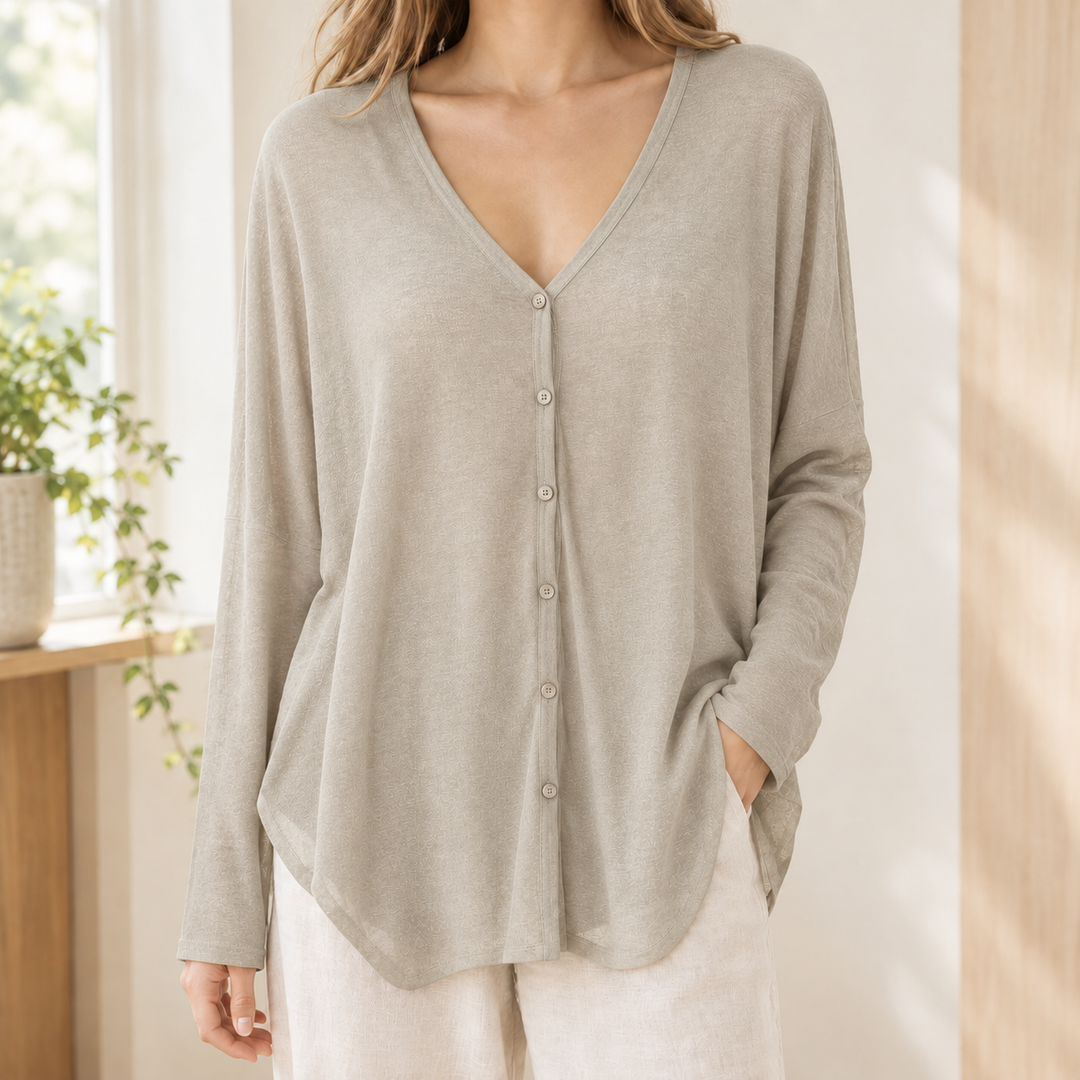 Women's Francesca-Faye Draped Cardigan | Invictora.com