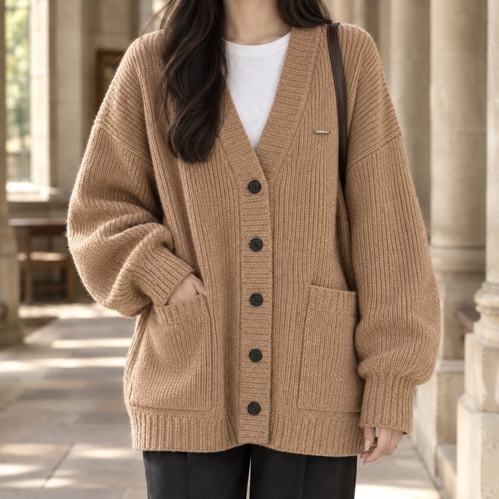 Women's Junia-Belle Ribbed Cardigan | Invictora.com