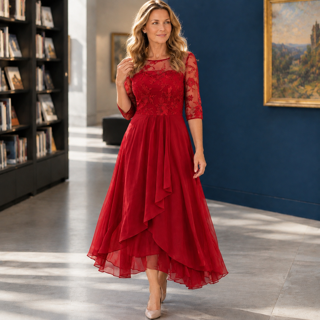 Women's Mireille-Eve Asymmetric Dress | Invictora.com
