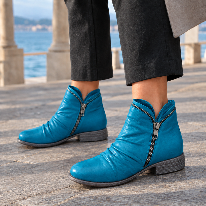 Calvino-Capri Women's Zip Ankle Boots product image | Invictora.com