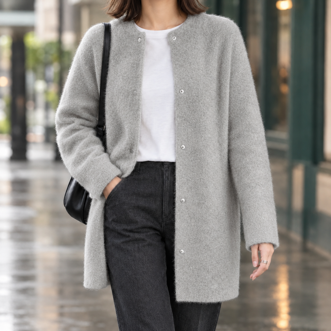 Women's Lillian Brushed Cardigan | Invictora.com