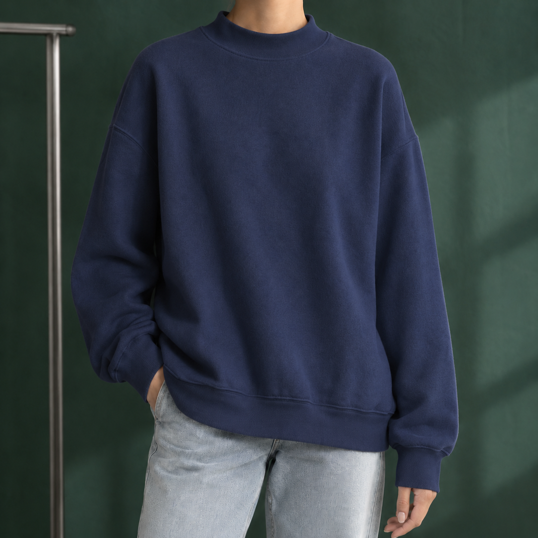 Women's Ancelin Mock Neck Sweater | Invictora.com