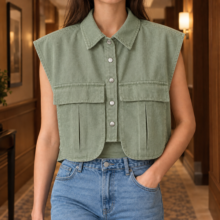 Women's Iolanthe Utility Top | Invictora.com