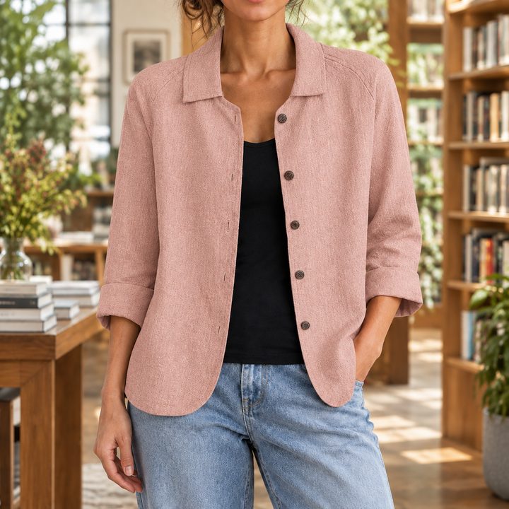 Women's Mabel-Jade Relaxed Blazer | Invictora.com