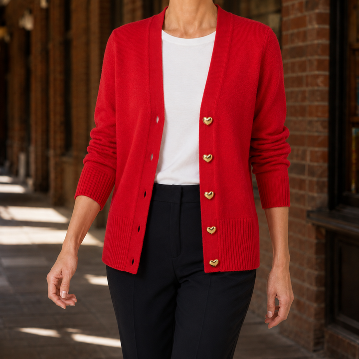 Women's Liliana V Neck Sweater | Invictora.com