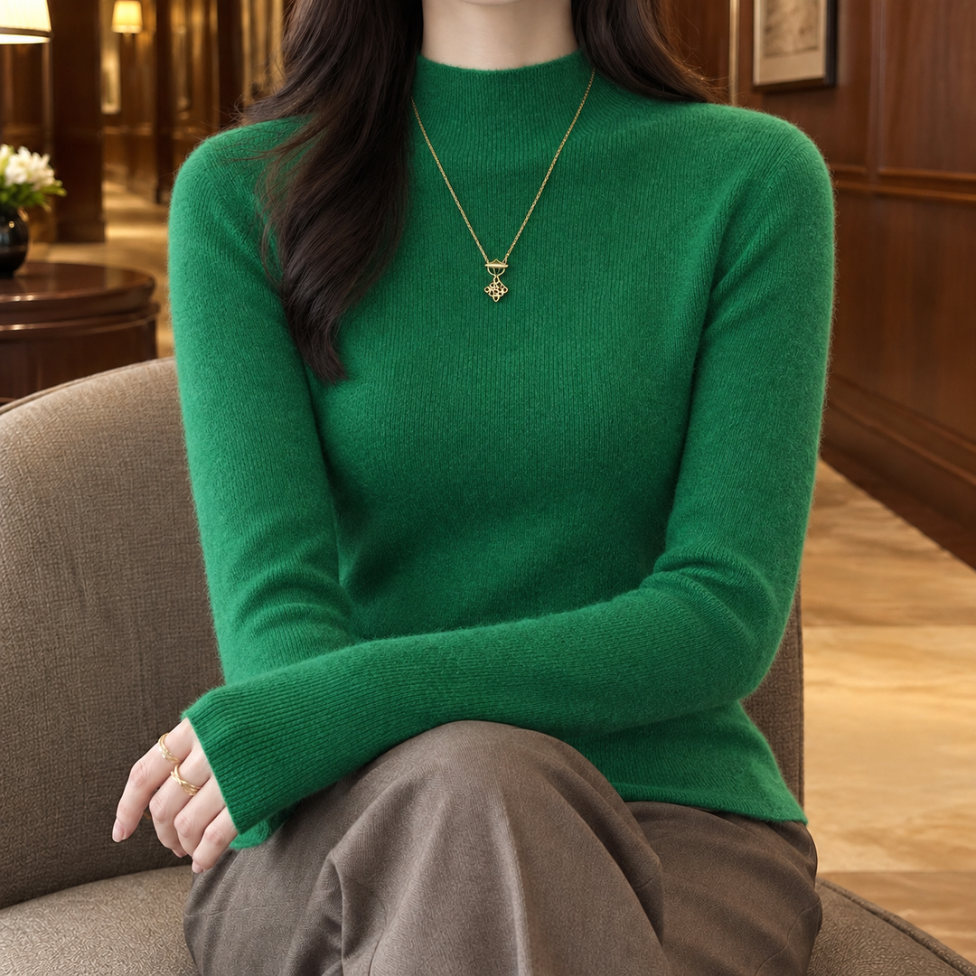Women's Brigitte-Marie Cashmere Sweater | Invictora.com