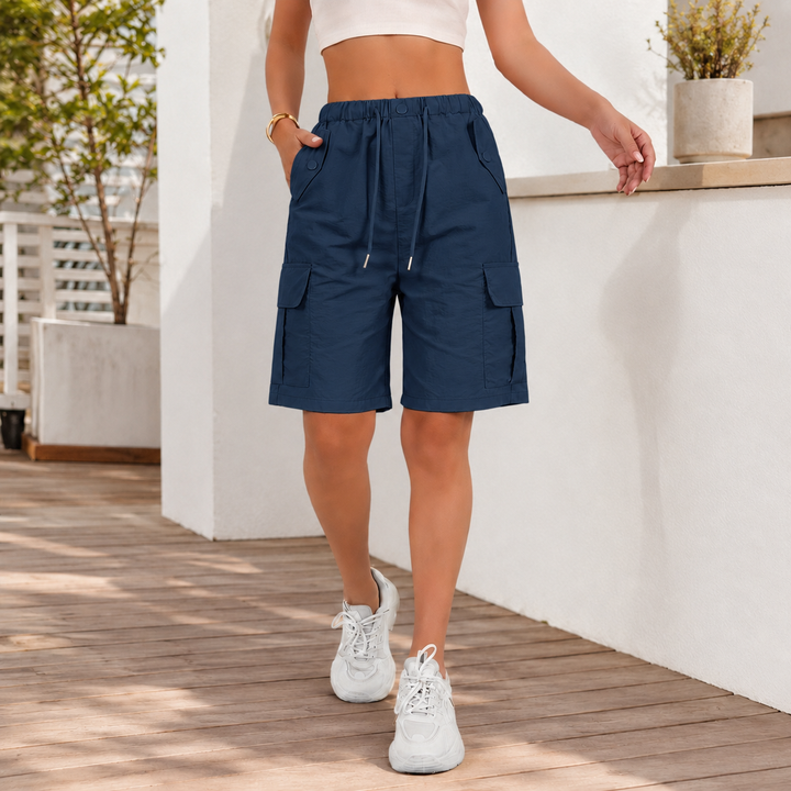 Women's Vivienne Relaxed Cargo Shorts | Invictora.com