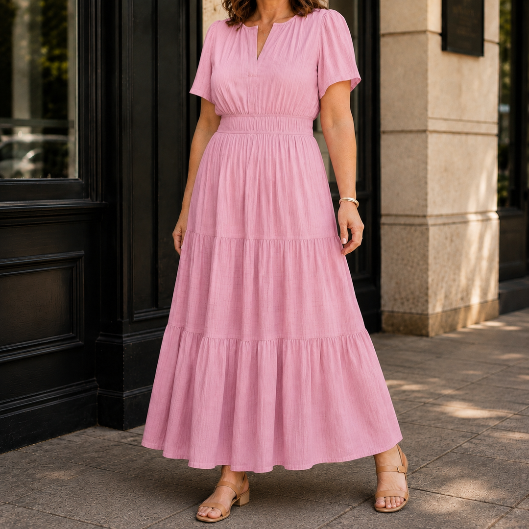 Women's Zinnia Tiered Maxi Dress product image | Invictora.com