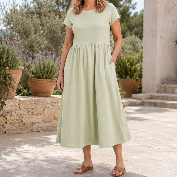 Women's Ilaria Relaxed Midi Dress | Invictora.com