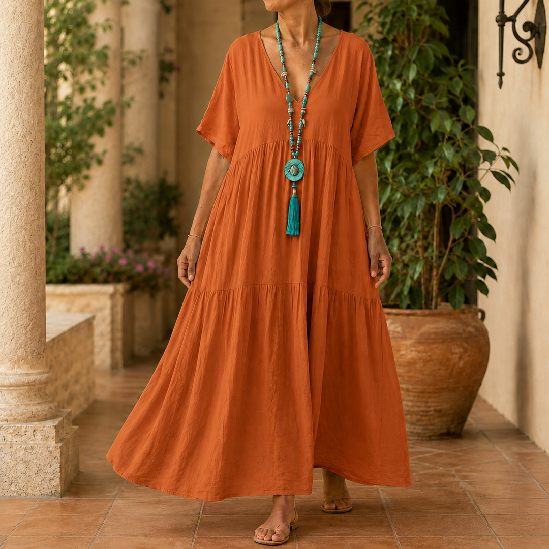 Women's Tatiana Tiered Maxi Dress product image | Invictora.com