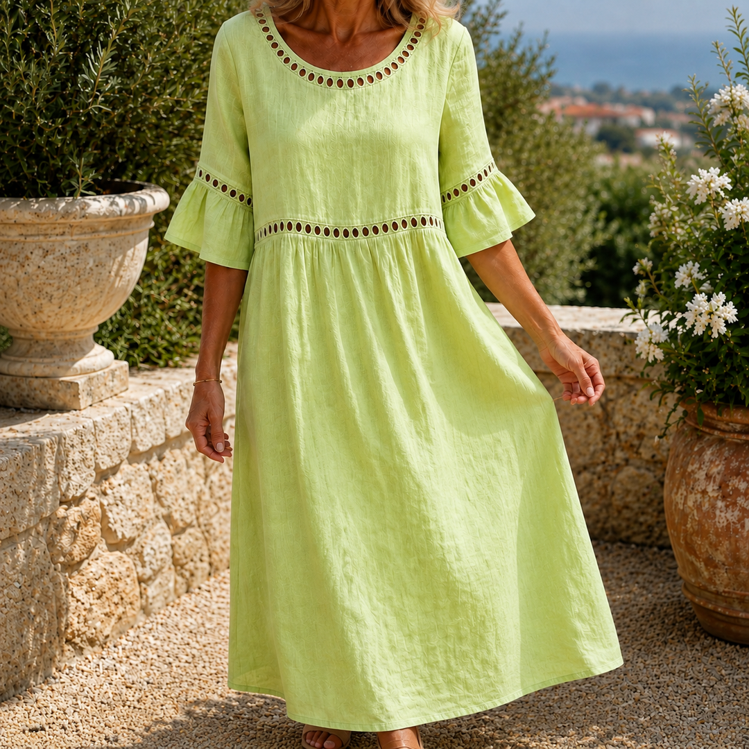Women's Estella-Rae Eyelet Midi Dress product image | Invictora.com