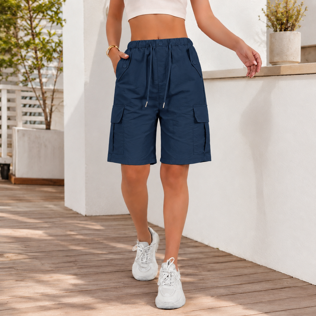 Women's Vivienne Relaxed Cargo Shorts product image | Invictora.com