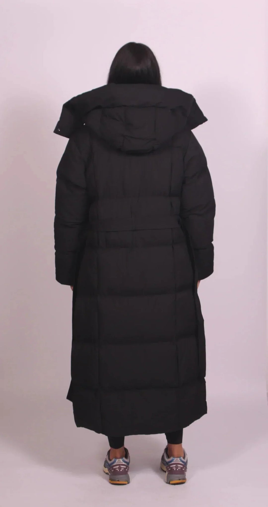 Women's Quilted Long Oversized Puffer Coat