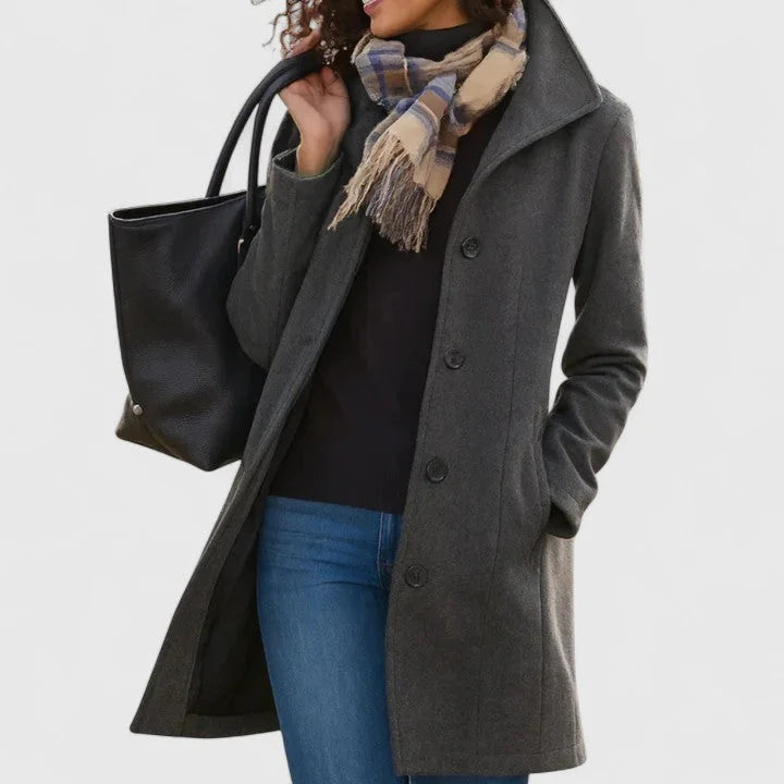 Women's Longline Tailored Trench Coat