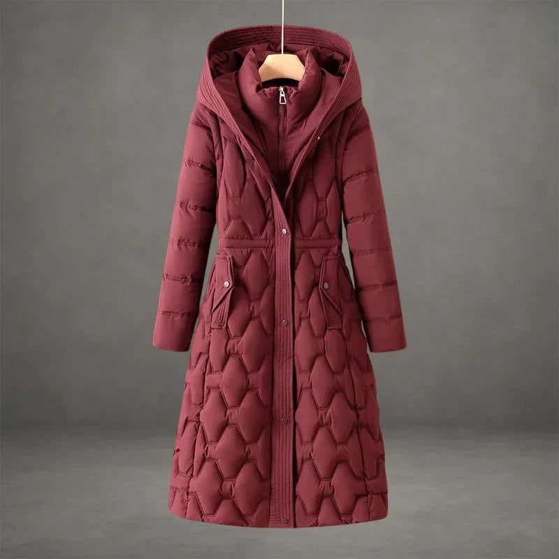 Women's Waterproof Insulated Long Coat