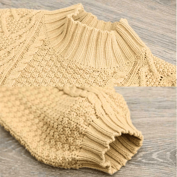 Women's Brooklyn Knit Sweater in Off White | Invictora.com