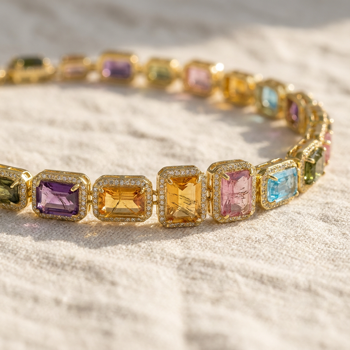 Women's Everley Gemstone Necklace | Invictora.com
