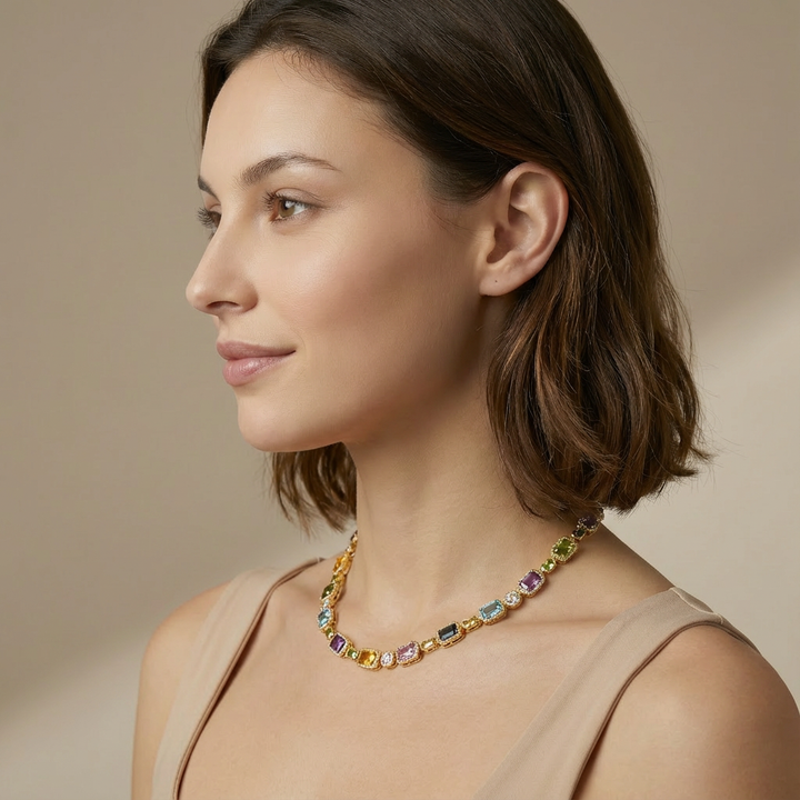 Women's Everley Gemstone Necklace | Invictora.com