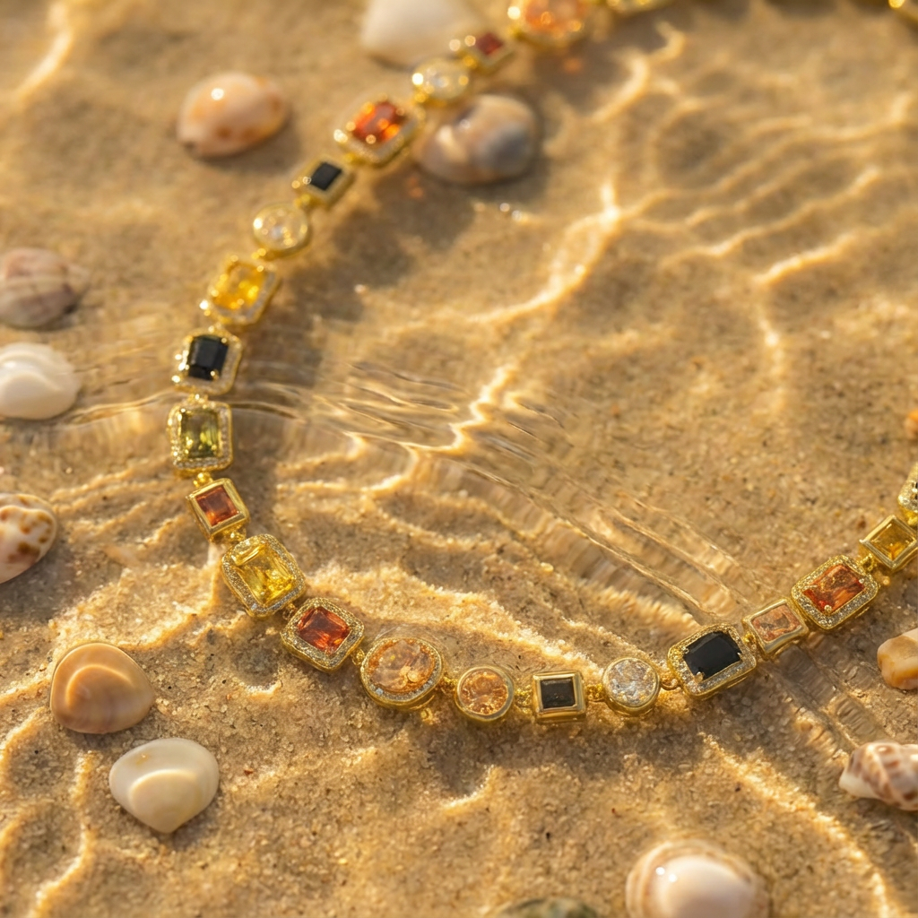 Women's Everley Gemstone Necklace | Invictora.com