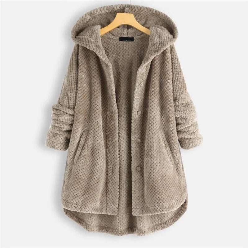 Women's Cosy Hooded Coat