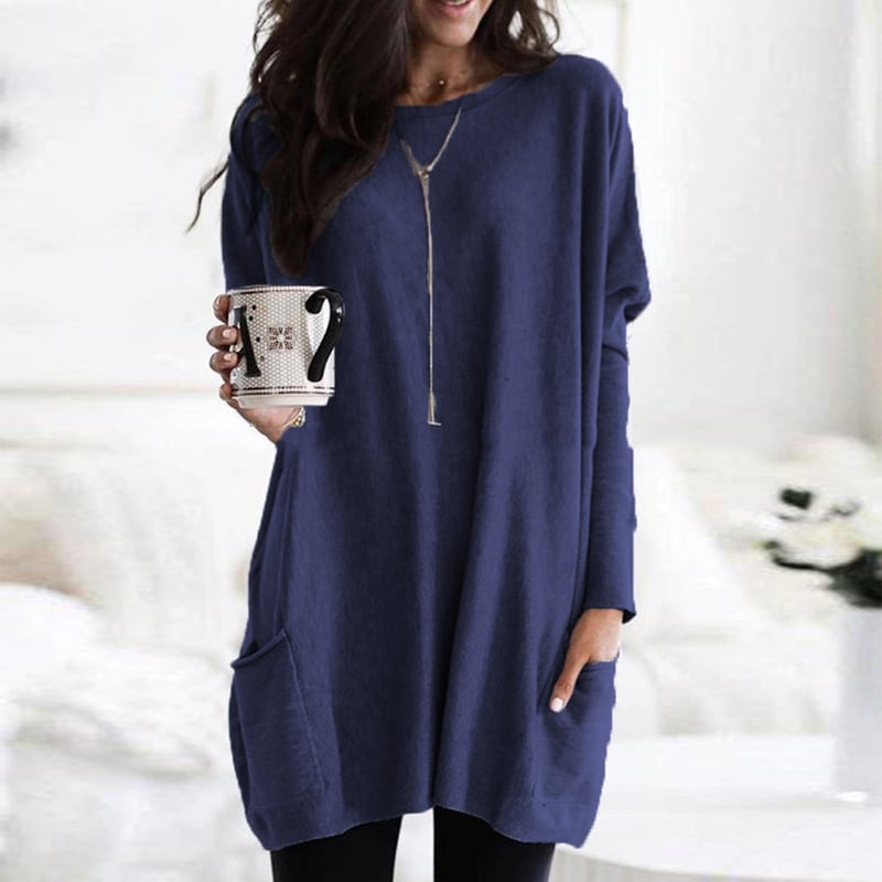 Women's Tunic – Relaxed Knit Pockets