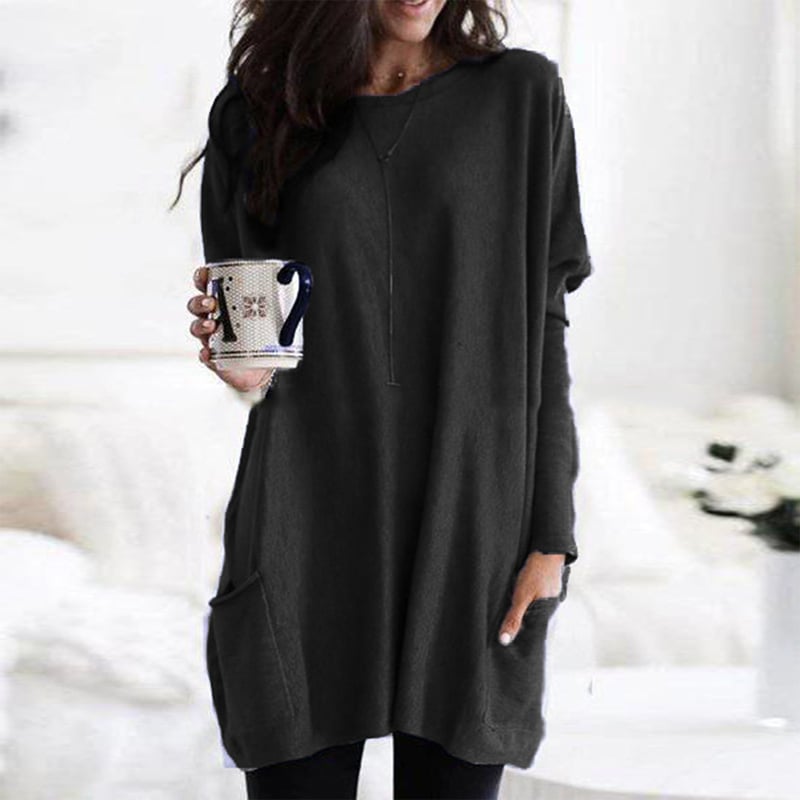 Women's Tunic – Relaxed Knit Pockets