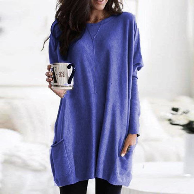 Women's Tunic – Relaxed Knit Pockets