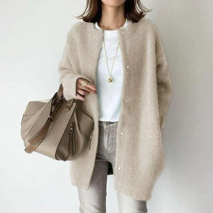Women's Relaxed-Fit Coat – Pockets