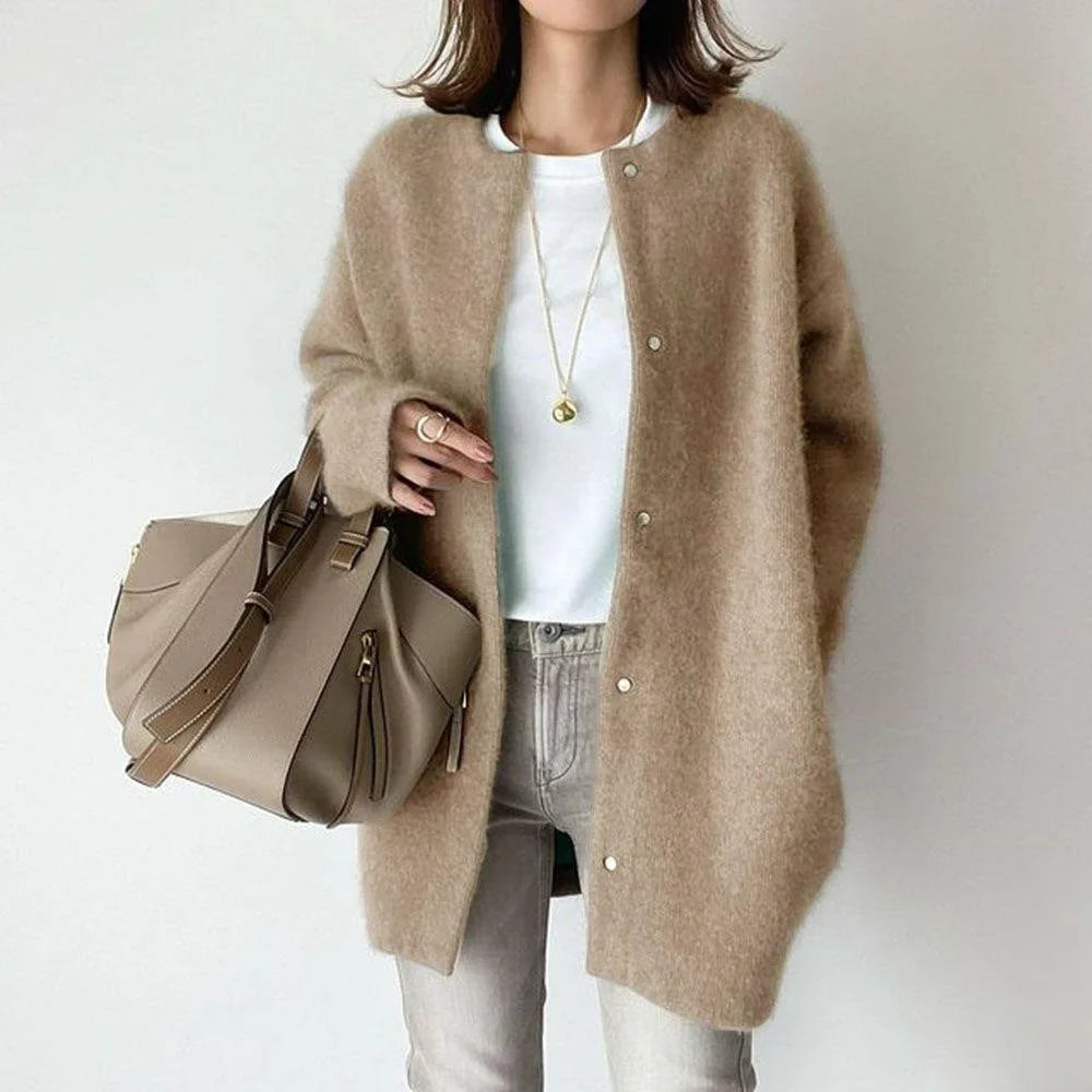 Women's Relaxed-Fit Coat – Pockets