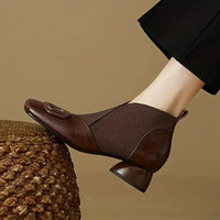 Women's Ankle Boots – Square Toe