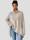 Women's Oversized Turtleneck Sweater