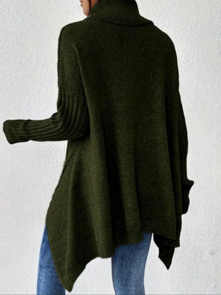Women's Oversized Turtleneck Sweater