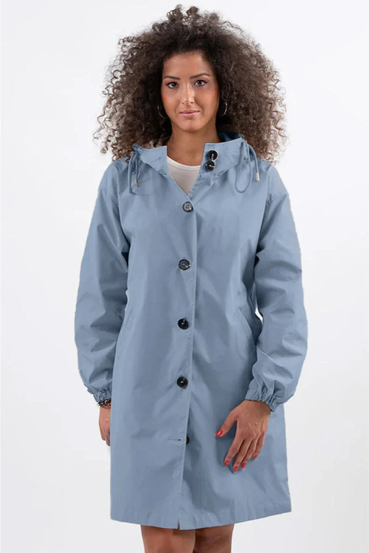 Women's Oversized Water-Resistant Windbreaker