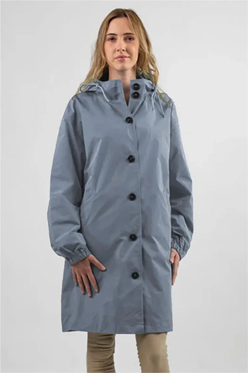 Women's Oversized Water-Resistant Windbreaker