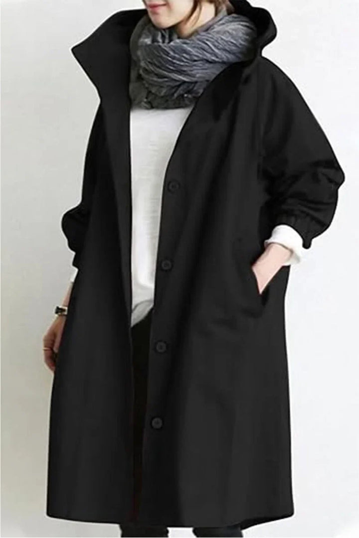 Women's Oversized Water-Resistant Windbreaker