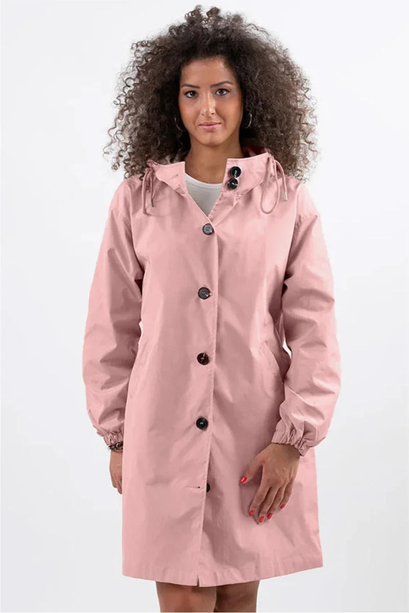 Women's Oversized Water-Resistant Windbreaker