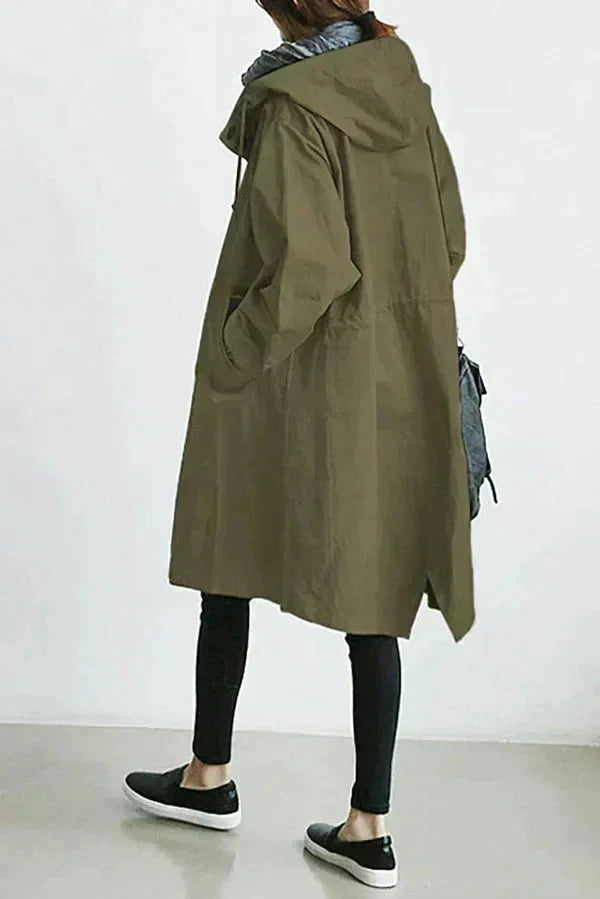 Women's Waterproof Oversized Trench Coat