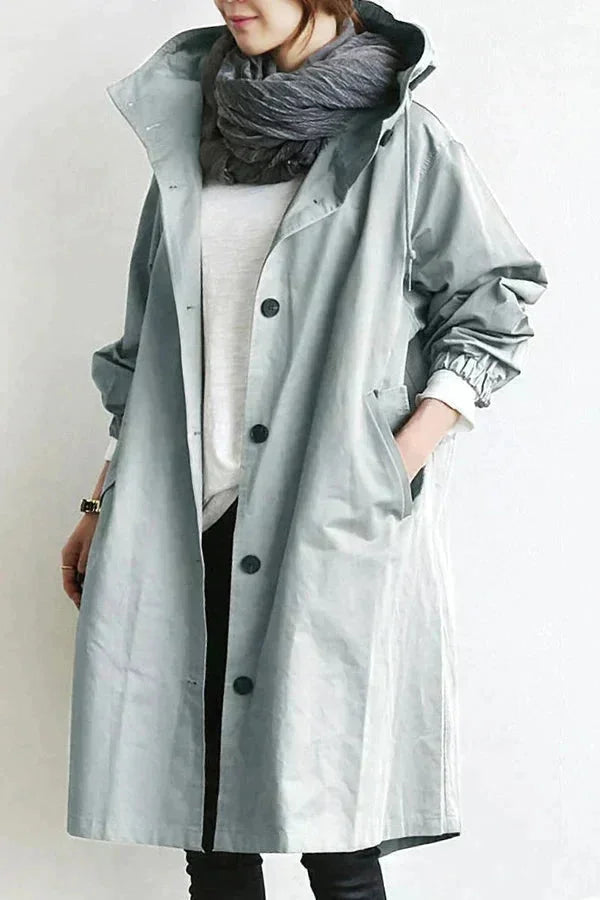 Women's Waterproof Oversized Trench Coat