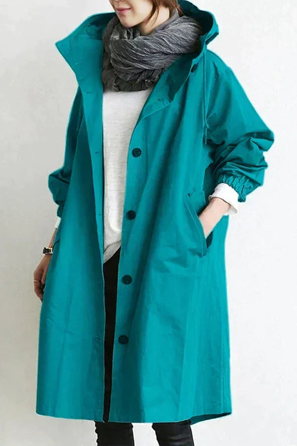 Women's Waterproof Oversized Trench Coat
