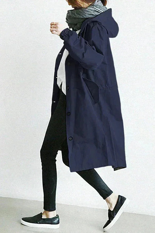 Women's Waterproof Oversized Trench Coat