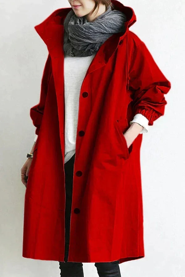 Women's Waterproof Oversized Trench Coat