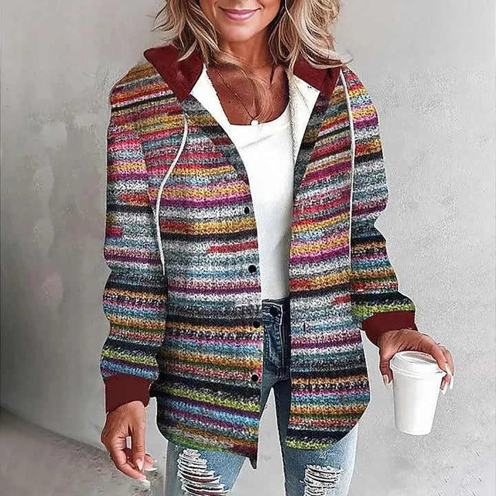 Women's Plaid Oversized Cardigan