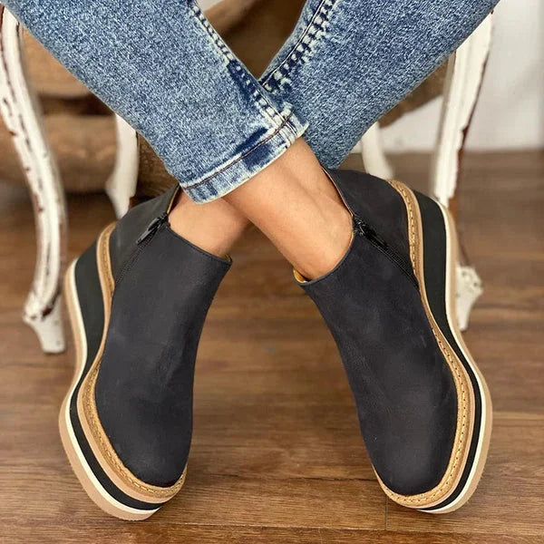 Women's Platform Chelsea Boots – Slip-On