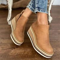 Women's Platform Chelsea Boots – Slip-On